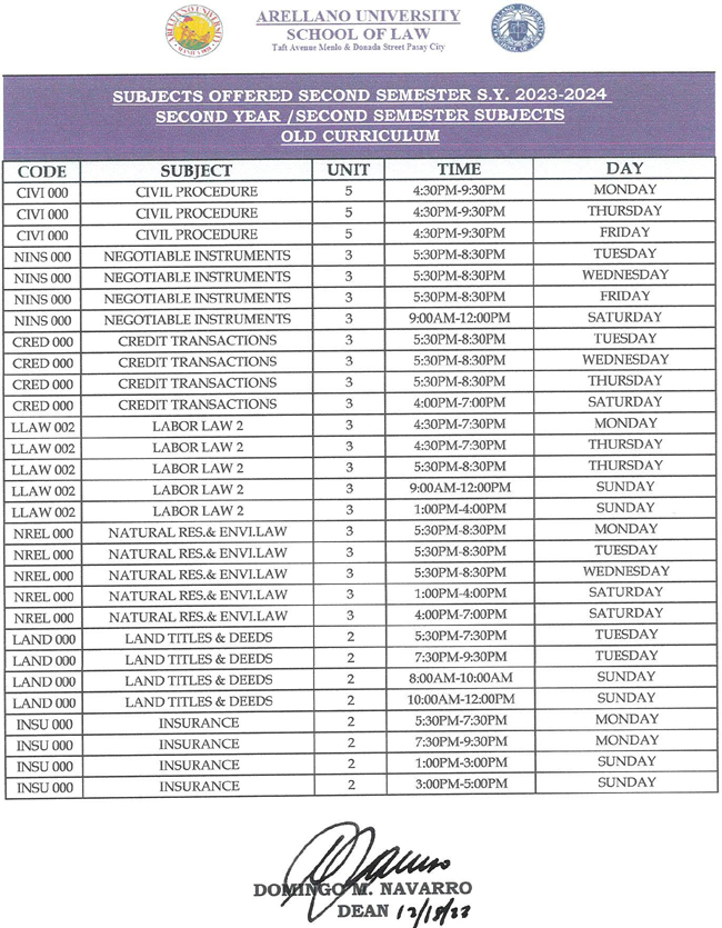 arellano-university-school-of-law